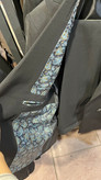 کت شلوار مردانه رنگ مشکی شش دکمه دبل برست برند massimo dutti