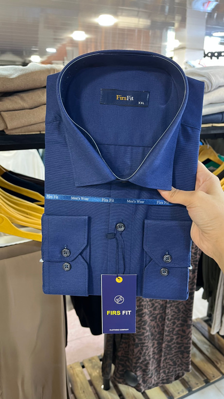 پیراهن مردانه کلاسیک آستین بلند برند فرست فیت first fit